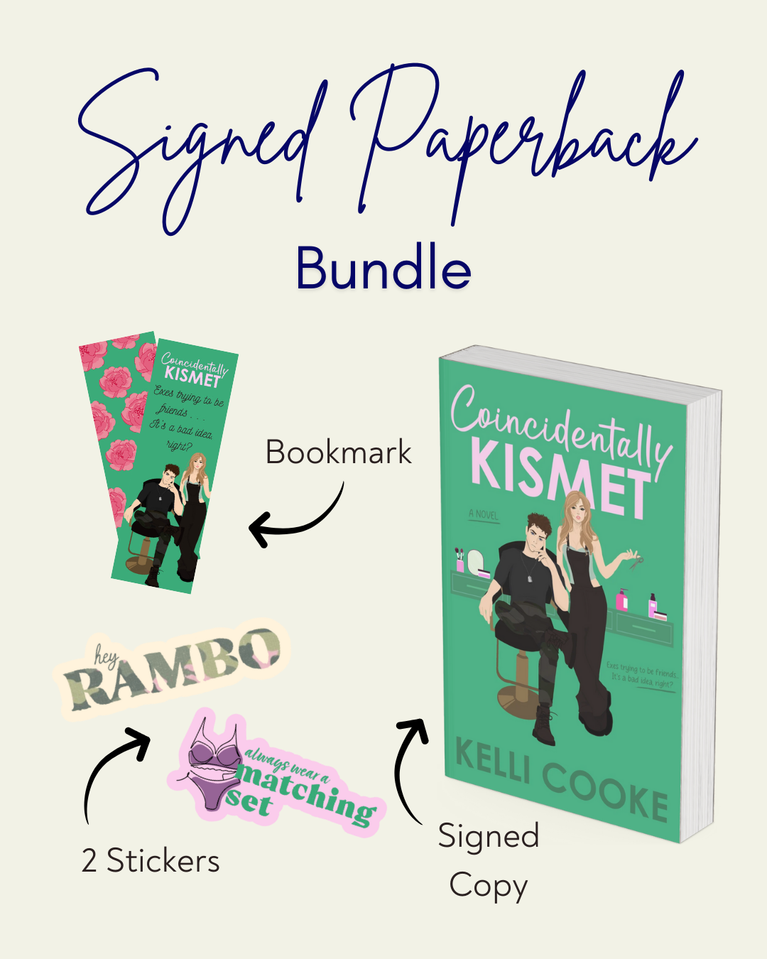 Coincidentally Kismet - Signed Copy Bundle